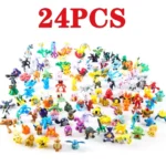 144pcs Pokemon Pikachu Action Figure Toys Mini Figures Model Toy Pikachu Anime Kids Doll Birthday Christmas Gifts - Image 11