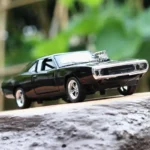1:32 Simulation 1970 Dodge Charger Alloy Sports Car Model Pull Back Luxury Car Children's Toy Gift Ornaments - Image 2