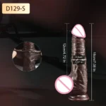 Wearable Realistic Strapon Dildo Skin Testicles Sliding Anal Vagina Sexy Adult Masturbation - Image 15