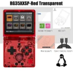 ANBERNIC RG35XXSP 3.5” IPS Screen Flip Handheld Console Linux 64G System HDMI-compatible TV Output 64G Portable Gaming Console
