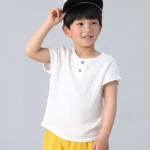 Baby Organic Cotton T-shitrs Newborn Toddlers Boys Tops Casual Spring Summer Cute Soft Muslin Clothes 0-6Years Soft T Shirt - Image 8