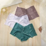 3Pcs Women Panties Sexy Lace Female Underpants Plus Size Underwear Large Size Lightweight Seamless Low Waist Briefs Breathable - Image 14