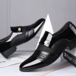 Large Size Fashionable Men's Office Formal Shoes Low Cut Daily Comfortable Pointed Multifunctional Men's Wedding Men's Shoes - Image 5