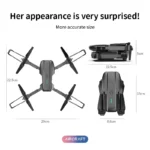 E99  Pro HD 4K Drone Dual Camera WiFi FPV Aerial Photography RC Quadcopter Altitude Hold - Image 5