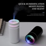 250ML Car Air Humidifier Portable Mini Spray Mist Humidifier with LED Light USB Powered Essential Oil Difffor Bedroom and Travel - Image 2