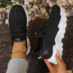 Women's shoes  Solid-colored strap versatile single shoes casual sneaker women's summer - Image 10
