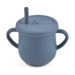 Kids Cup Silicone Food Storage Box Solid Color Baby Sippy Cup Portable Children Snacks Container with Lid Scale BPA Free 200ml - Image 11