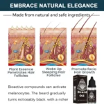 High Quality Fast Beard Growth Serum For Men Promote Beard Regrowth Thicker Longer Fuller Anti Hair Loss Essential Oil Hair Care - Image 5
