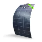 125W 18V Flexible Solar Panel Monocrystalline Solar Panel High Efficiency PV Modules for Home,Camping,RV,Boat,Battery Charging