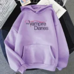 New The Vampire Diaries Print Hoodie - Image 3
