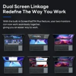BYONE Dual Screen Gaming Laptop Computer 64GB/32GB/16GB DDR4 RAM 1TB/2TB/4TB SSD Intel 10th Gen Windows 11 Notebook Touch Laptop - Image 6