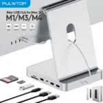 PULWTOP USB C HUB for iMac 24 inch 2021/2023/2024, iMac Hub with USB C/A 10Gbps, SD/TF, Support Expand M.2 SSD (NOT Included) - Image 9