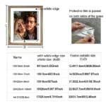 Custom Photo Wooden Picture Frame For Walls 10X15 15X20 20X25 A4 Vintage Photo Frame Stand For Pictures Commemorative Gift - Image 3