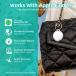 Mini Global GPS Tracker Smart Tag Compatible with iOS Find My App Key Finder Car Dog Pets Anti-lost Alarm Locator Tag For iPhone