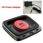 MEMO FL08 7 Angle Adjustable Notebook Powerful Fan Cooling Pad for 14-19'' Game Laptop Cooler Strong Wind Kickstand Base Bracket - Image 10