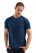 100% Merino Wool T Shirt Men Merino Wool T Shirt - Image 25