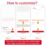 Customized Transparent Stickers-Waterproof Kids Name Labels for School Supplies,Multilingual Decals for Notebooks & DIY Projects - Image 2