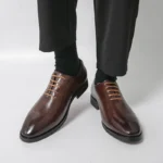 Men's Dress Shoes Trend Wedding Social Casual Leather Men Office Casual Business Shoes High Quality Formal Oxford Shoes Male - Image 6