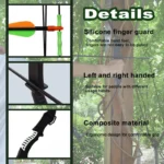 Bow and Arrow for Beginner Archery Set Shooting Practice Compound Bow for Backyard and Outdoor Archery Gifts - Image 4