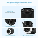 NEW Viltrox 14mm F4.0 Air Full Frame Auto Focus Ultra-Wide Prime Lens for Sony E-Mount A7CII A7IV A7RV FX3 A7CR A7RIII ZVE1 A9 - Image 6