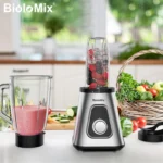 BioloMix 1300W Smoothie Maker with 1.5L Glass Jar Personal Blender for Frozen Fruit Drinks And Sauces - Image 3