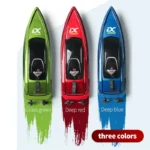 Kids Mini RC Boat Electric Speedboat Summer Water Play High-Speed Racing Boat Submarine Boys Toy