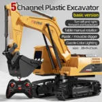 Alloy Remote Control Excavator Toy Car with Lights Sound Effect Electric Excavator Automobile Engineering Vehicle Children Gifts - Image 10