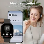 Smart Watch for Men & Women - Multi-Function Fitness Tracker with Call/Message/Weather/Alarm/Remote Camera Control, USB-Powered - Image 4