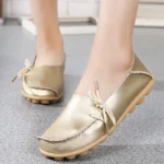 Shoes for Women Moccasins Flats  Woman Loafers Genuine Leather