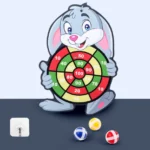 Child Montessori Toys for Kids 2 to 4 Years Old Cartoon Animal Dart Board Sticky Ball Family Interactive Educational Toys Baby - Image 3