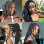 6-20inch 0.6cm Regular Loc Extension Human Hair 50 Strands Full Handmade 100% Human Hair Loc Dreadlock Extension for Men Women - Image 5