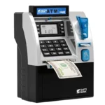 Children ATM Automatic Deposit Teller Machine Toy Smart Password Swipe Card Saving Box - Image 3