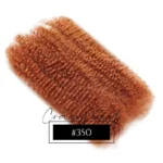 CrazyPearl Afro Kinky Bulk Human Hair for Dreadlocks Extension Repair Locs Twist Braiding Afro Kinky Human Hair for Locs Natural