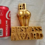 Best Ass Award Creative Best Boobs Award Ornament Funny Golden Trophy Resin Statue Naughty Hip/Breast for Home Party Decoration - Image 5
