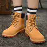 High Top Boots Hiking Shoes Men Anti-slip Outdoor Shoes Men Lace-up Comfortable Soft Breathable Casual Sneakers Shoes Men