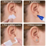 No Inflammation Safe Ear Piercing Gun Kit Disposable Disinfect Earring Piercer Machine Studs Nose Body Jewelry Piercing Tool - Image 3