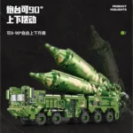 Missile Vehicle Building Blocks WWII Military Truck Brick Tank Building Blocks Missile Launcher Model Boys Toys Kids Toys - Image 5