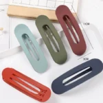 Fashion Matte Flat Hair Clips Duck Billed Clips  Accessories Matte Hairpins Hairgrips Bangs Barrettes Girls Hair Accessories - Image 5