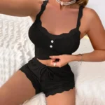 Women Pajama Sets Pijama Pajamas Woman Summer Set Sexy Women Sleepwear for Sleeping Women’s Trousers Sleep Lounge Underwear