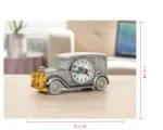 1Pc Old Car Alarm Clock Retro Nostalgic Digital Pointer Plastic Desk Clock Alarm Clock - Image 9