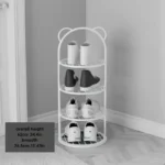Multi Layer Shoe Rack Storage Rack, Sturdy and Durable Small Space Shoe Tower, Independent, Adjustable, Easy To Install - Image 3
