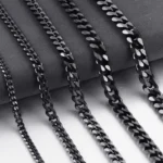 Classic Versatile Stainless Steel Cuban Link Chain Necklace For Men Women Basic Punk Curb Link Chain Neck Jewelry Accessories - Image 7