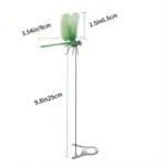 12Pcs Dragonfly Hat Clip Realistic Decoys Simulation Garden Stake Decorate Outdoor Realistic Outdoor 3D Decorative Clips - Image 2