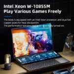 BYONE Dual Screen Gaming Laptop Computer 64GB/32GB/16GB DDR4 RAM 1TB/2TB/4TB SSD Intel 10th Gen Windows 11 Notebook Touch Laptop - Image 2