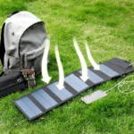 New Camping Solar Panel Foldable Outdoor 5V Dual USB Solar Panel Portable Bag for Charging - Image 4