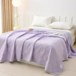 Popular ice cream cool silk solid color summer quilt cool and comfortable summer single summer quilt feel comfortable