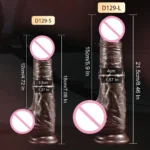 Wearable Realistic Strapon Dildo Skin Testicles Sliding Anal Vagina Sexy Adult Masturbation - Image 6