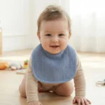 Super Absorbent Muslin Bibs Keep Your Baby Dry, Soft & Breathable Baby Bandana Bibs for Sensitive Skin, Adjustable Snap, 10-Pack - Image 3