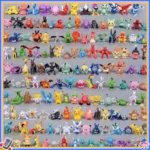 144pcs Pokemon Pikachu Action Figure Toys Mini Figures Model Toy Pikachu Anime Kids Doll Birthday Christmas Gifts - Image 5