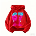 Autumn SIX SEVEN Funny Children Hoodies Level 67 Chaos Hooded Sweatshirt Kids Boy Girl Streetwear Graphic Casual Sport Pullover